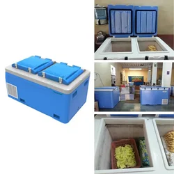 Seaplast Double Door Deep Freezers, 375 Litre, 220 Watt